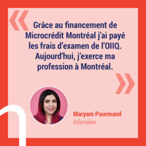 Infirmière en Iran puis au Québec : le parcours de Maryam