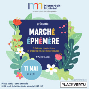 Marché entrepreneurial de Microcrédit Montréal-11 mai 2024